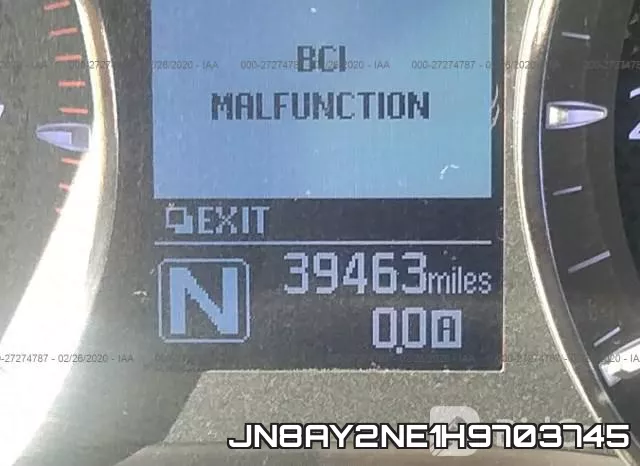 JN8AY2NE1H9703745 фото 8