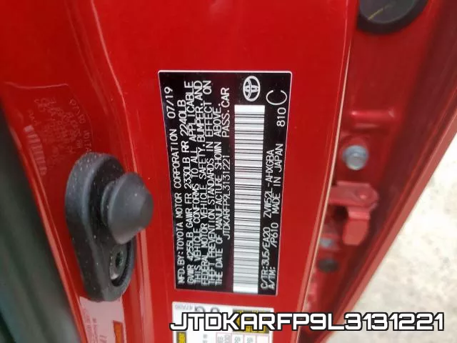 JTDKARFP9L3131221 фото 2