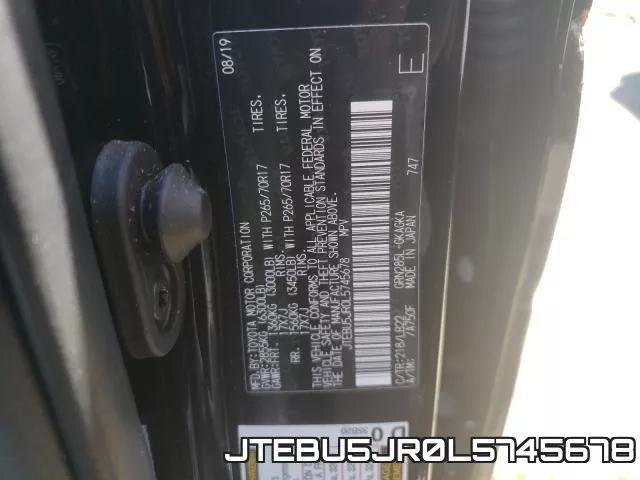 JTEBU5JR0L5745678 фото 2