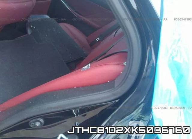 JTHC81D2XK5036760 фото 9