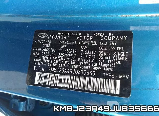 KM8J23A49JU835666 фото 10