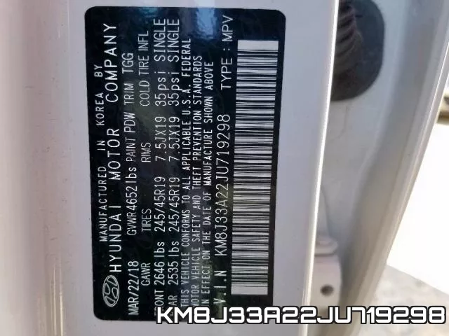 KM8J33A22JU719298 фото 2