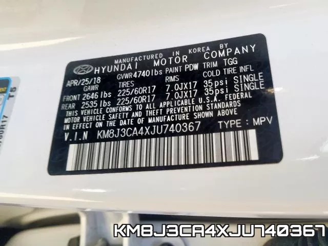 KM8J3CA4XJU740367 фото 2