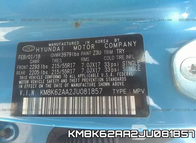 KM8K62AA2JU081857 фото 10