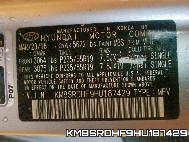 KM8SRDHF9HU187429 фото 2