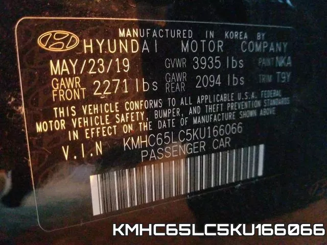 KMHC65LC5KU166066 фото 2
