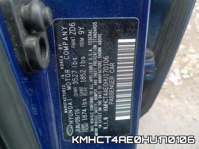 KMHCT4AE0HU170106 фото 2