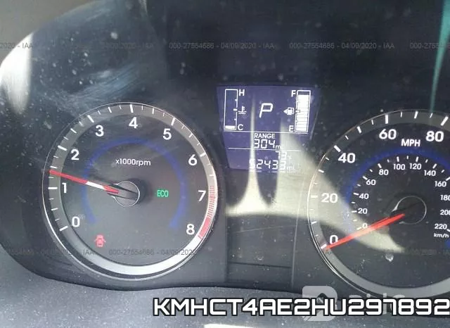 KMHCT4AE2HU297892 фото 8