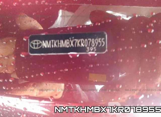 NMTKHMBX7KR078955 фото 10