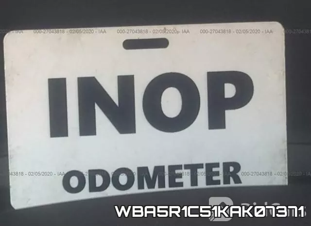 WBA5R1C51KAK07371 фото 8