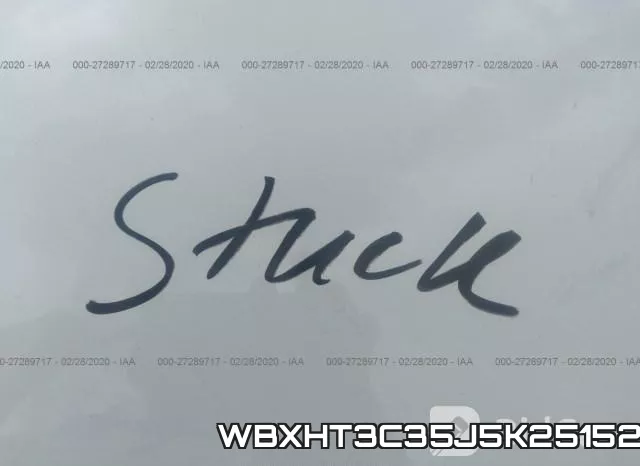 WBXHT3C35J5K25152 фото 2