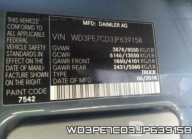 WD3PE7CD3JP639158 фото 10