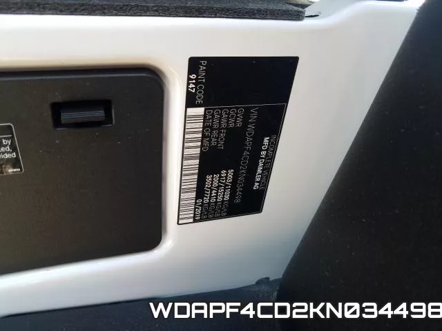 WDAPF4CD2KN034498 фото 2