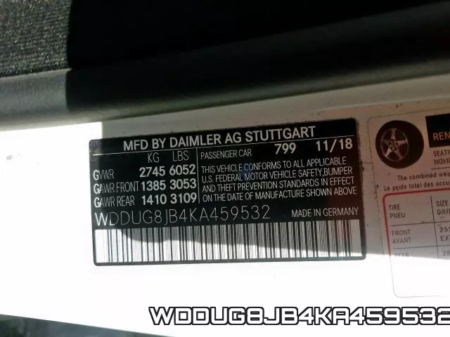 WDDUG8JB4KA459532 фото 2