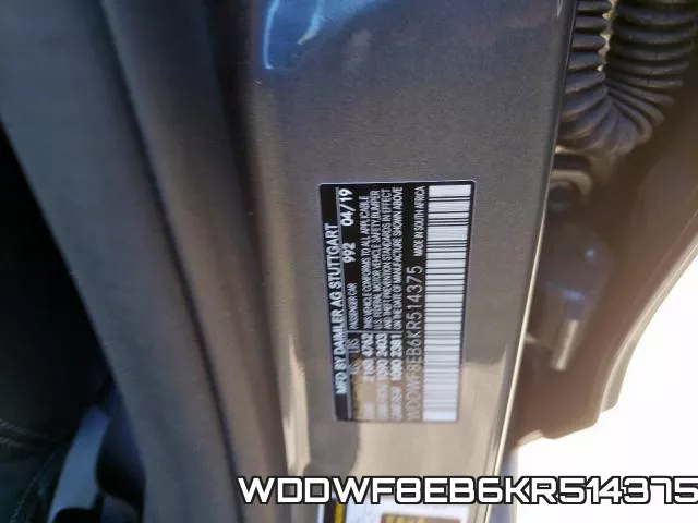WDDWF8EB6KR514375 фото 2