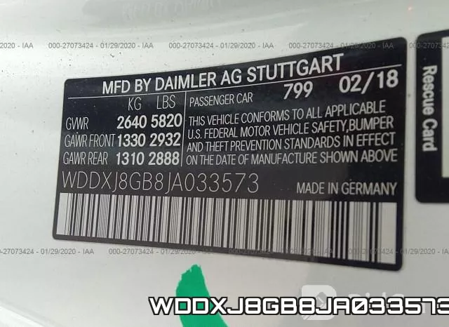 WDDXJ8GB8JA033573 фото 10
