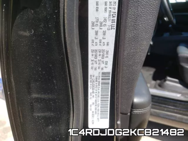 1C4RDJDG2KC821482 фото 2