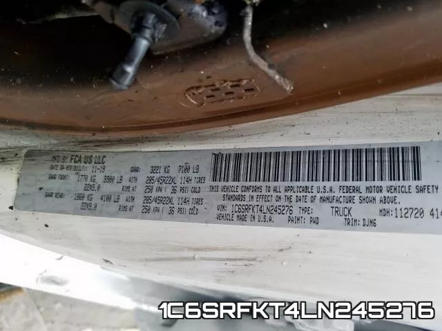 1C6SRFKT4LN245276 фото 2