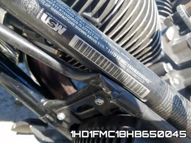 1HD1FMC18HB650045 фото 2