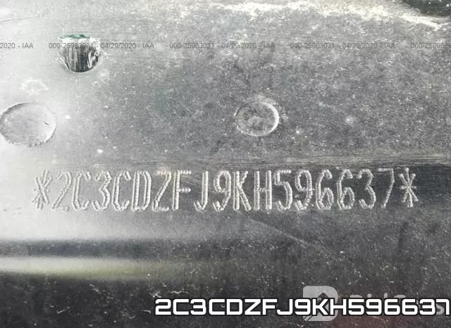 2C3CDZFJ9KH596637 фото 10