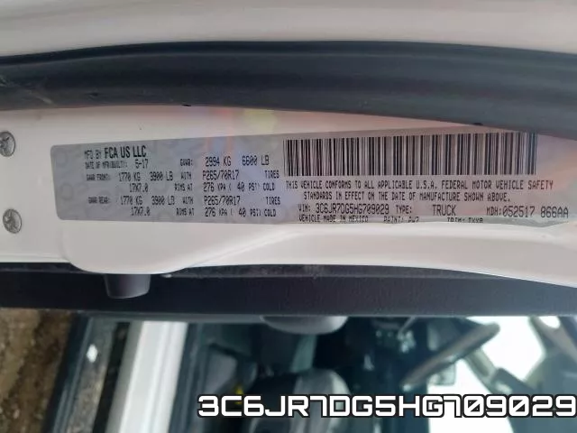 3C6JR7DG5HG709029 фото 2