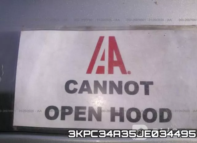3KPC34A35JE034495 фото 2