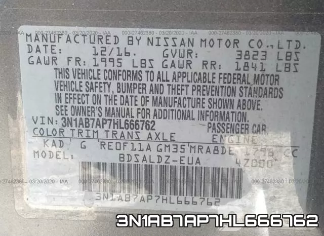 3N1AB7AP7HL666762 фото 10