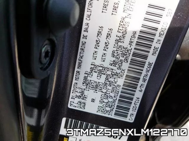 3TMAZ5CNXLM122770 фото 2
