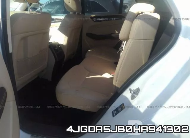 4JGDA5JB0HA941302 фото 9