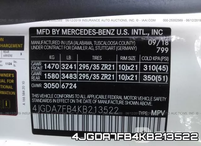 4JGDA7FB4KB213522 фото 10