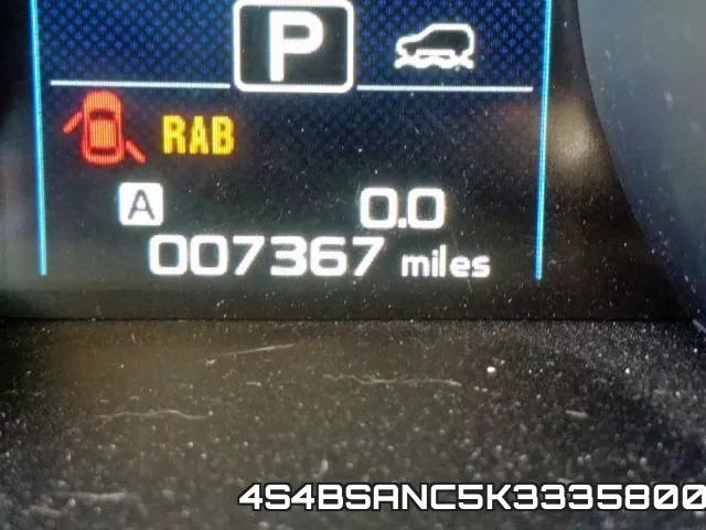 4S4BSANC5K3335800 фото 9