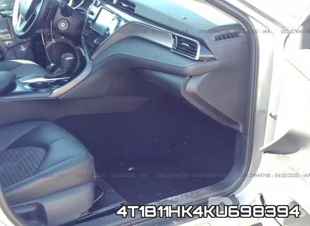 4T1B11HK4KU698394 фото 6