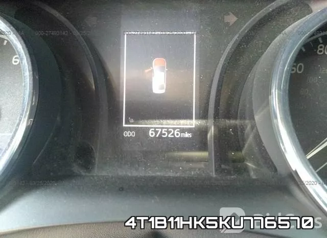 4T1B11HK5KU776570 фото 8