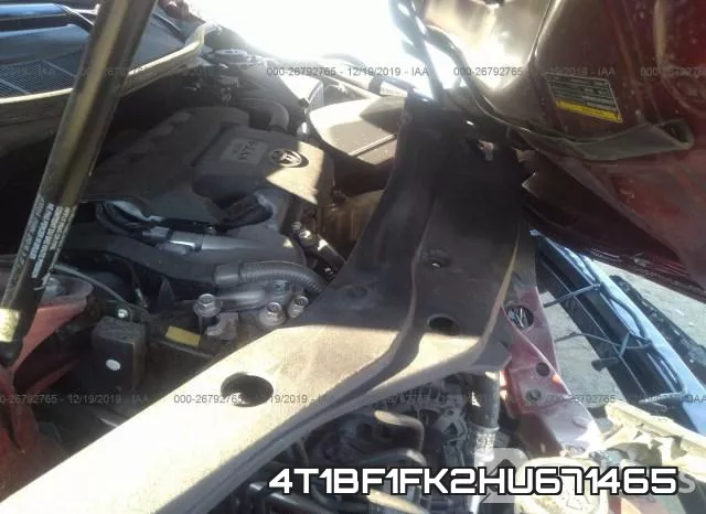 4T1BF1FK2HU671465 фото 2