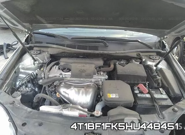 4T1BF1FK5HU448451 фото 2