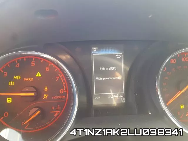 4T1NZ1AK2LU038341 фото 9