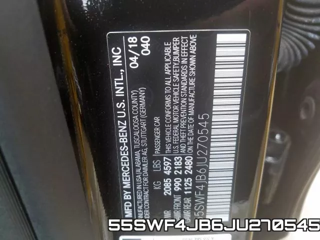 55SWF4JB6JU270545 фото 2
