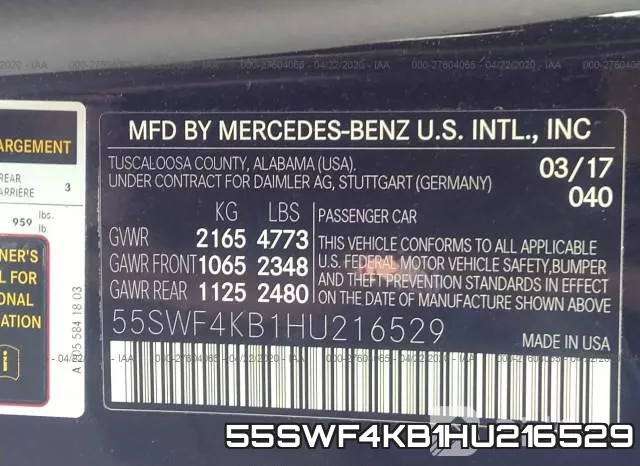 55SWF4KB1HU216529 фото 10