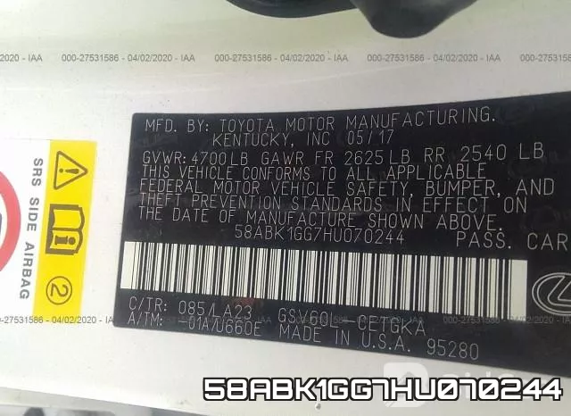 58ABK1GG7HU070244 фото 10