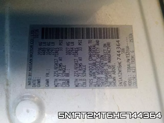 5N1AT2MT6HC744364 фото 2