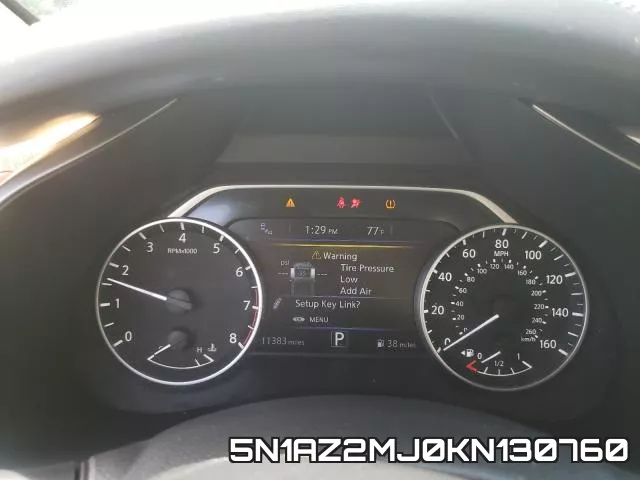 5N1AZ2MJ0KN130760 фото 9