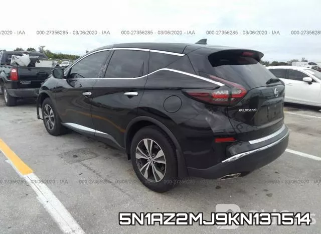 5N1AZ2MJ9KN137514 фото 4