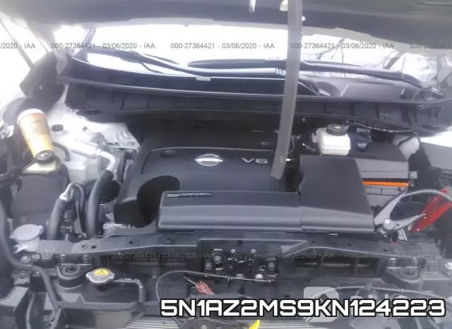 5N1AZ2MS9KN124223 фото 2