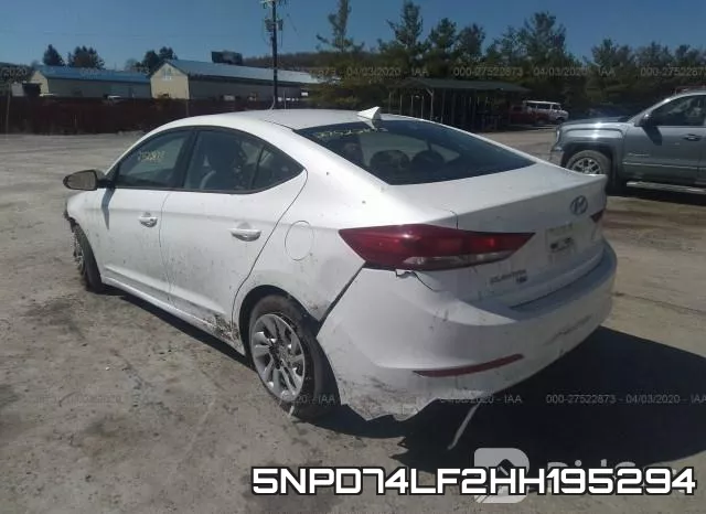 5NPD74LF2HH195294 фото 4