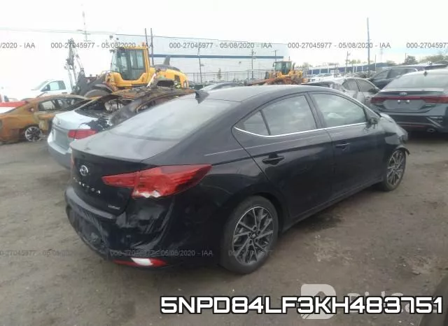 5NPD84LF3KH483751 фото 5