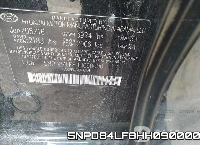 5NPD84LF8HH090000 фото 10
