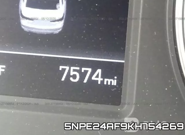5NPE24AF9KH754269 фото 8