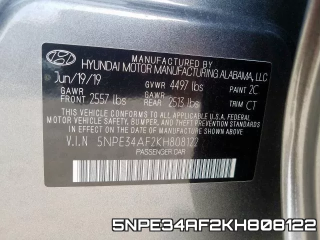 5NPE34AF2KH808122 фото 2