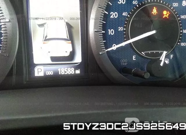 5TDYZ3DC2JS925649 фото 8