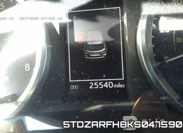 5TDZARFH8KS047590 фото 8